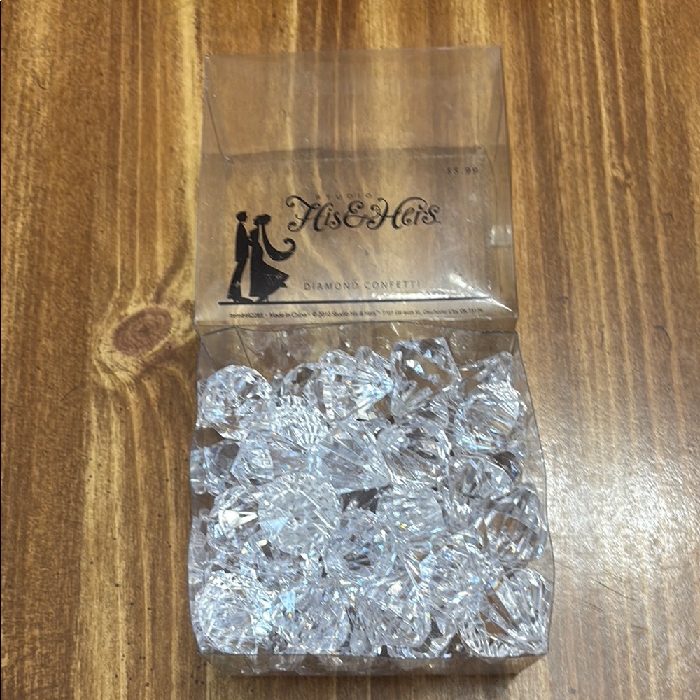 His & Hers Diamond Confetti